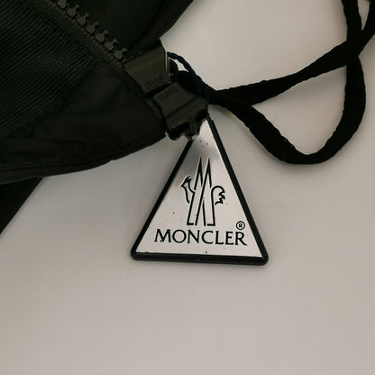Moncler Black Zip-Up Hooded Jacket XL