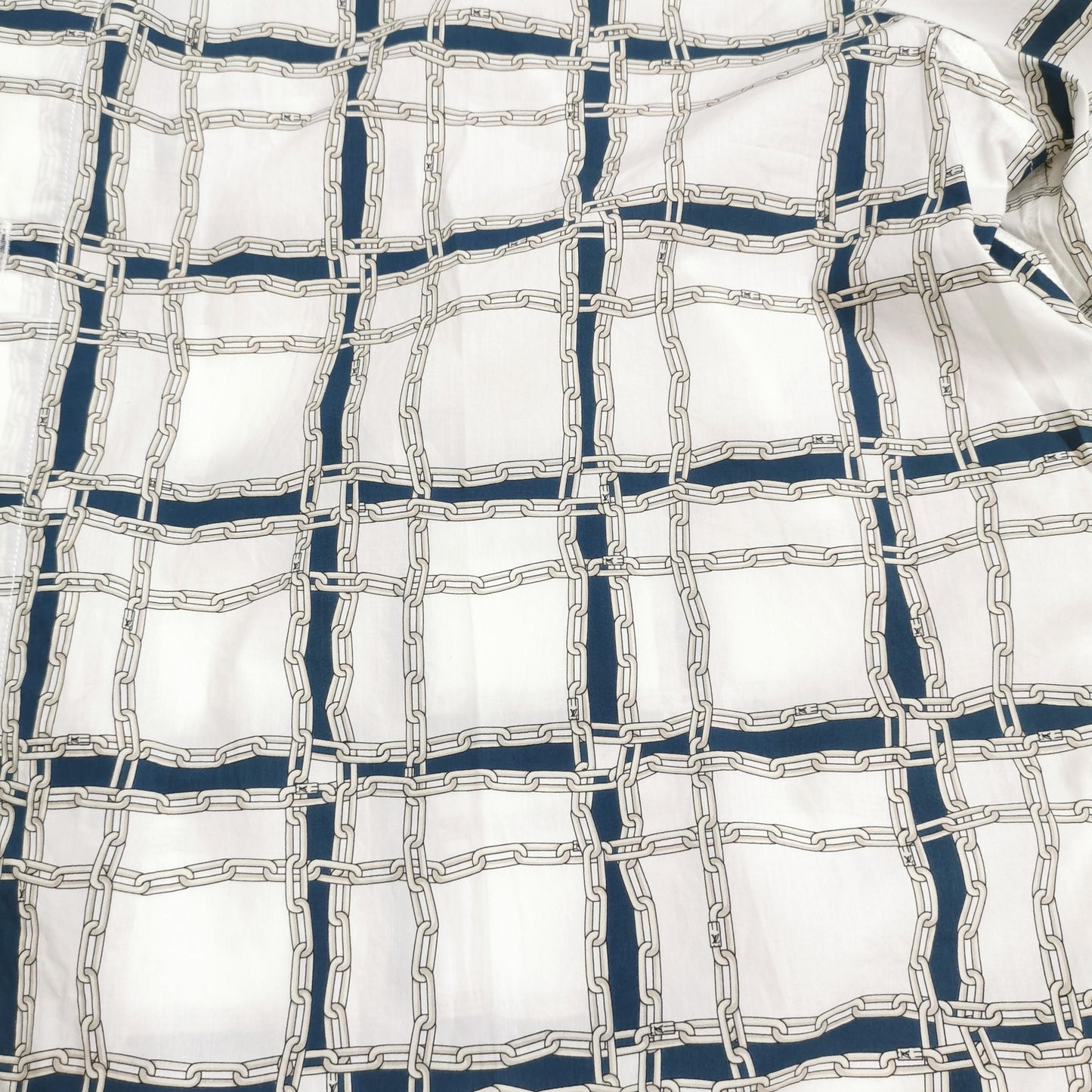 Louis Vuitton Checkered Short-Sleeve Shirt XXL