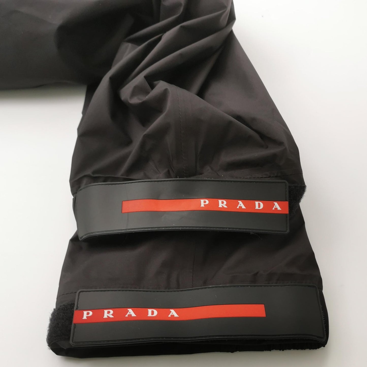 Prada Black Tailored Ankle-Cuff Pants M