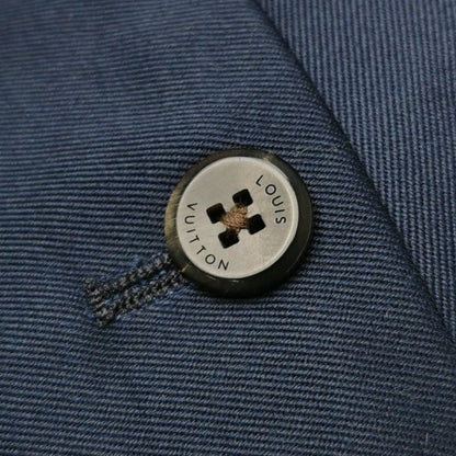 Louis Vuitton Navy Cotton Solid Shorts XS