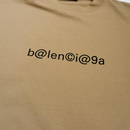 Balenciaga Cotton Logo Print Crew Neck T-Shirt M