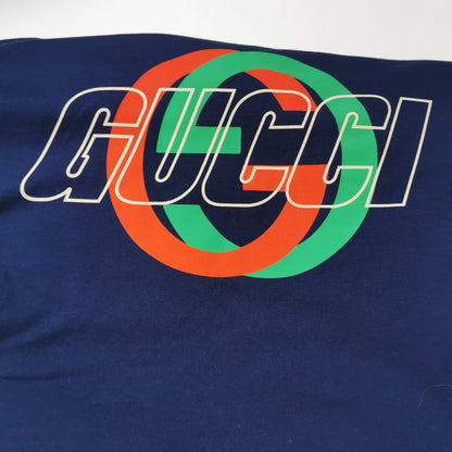 Gucci Colorblock Double G Crewneck Top S