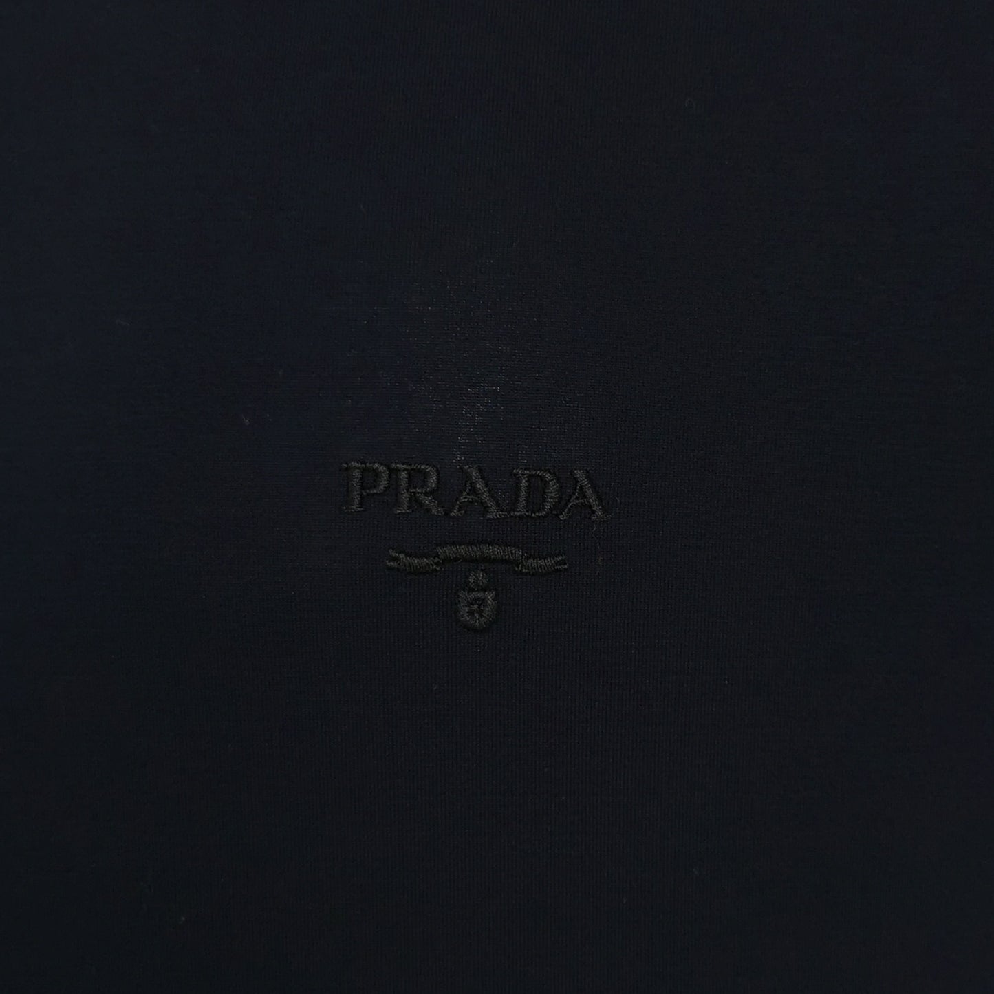 Prada XS Cotton Logo Crew Neck Short Sleeve T-Shirt