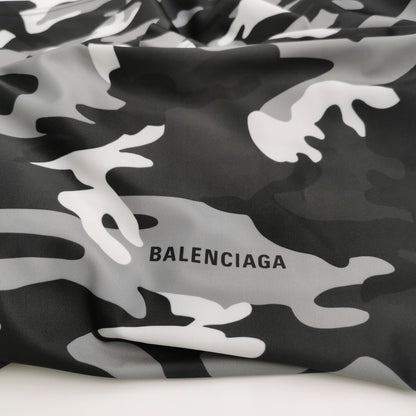 Balenciaga XS Camo Print Crew Neck T-Shirt