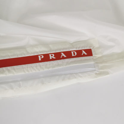 Prada Logo White Cargo Pants Size S