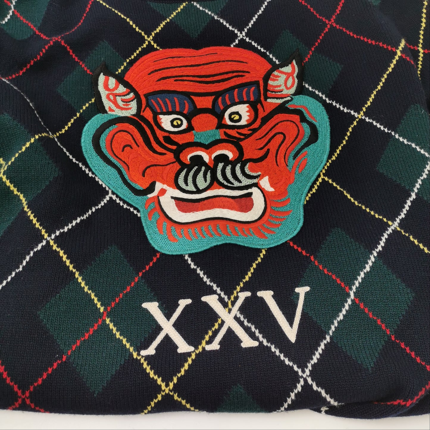 Gucci Wool Patterned Crewneck Sweater S