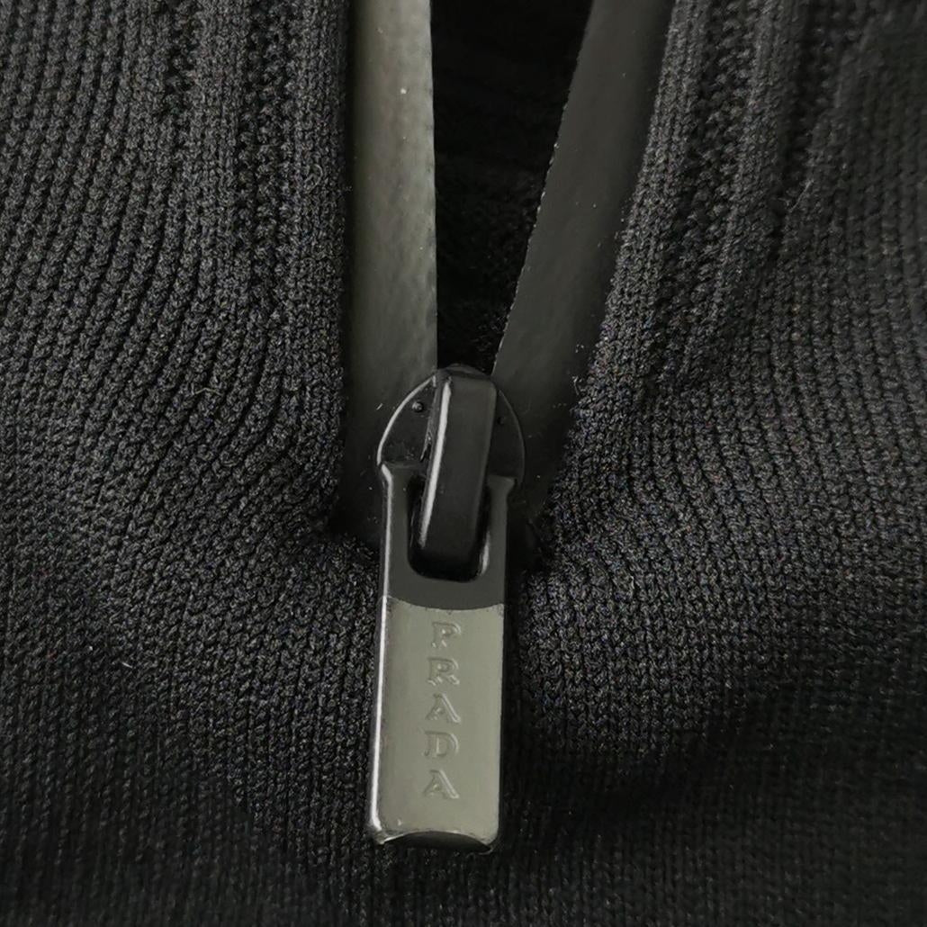 Prada Colorblock Collared Short-Sleeve T-Shirt L