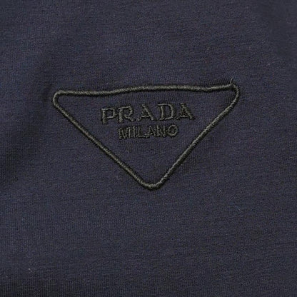 Prada S Size Cotton Logo Polo Shirt