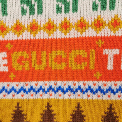 Gucci x The North Face Wool Striped Crewneck Sweater L