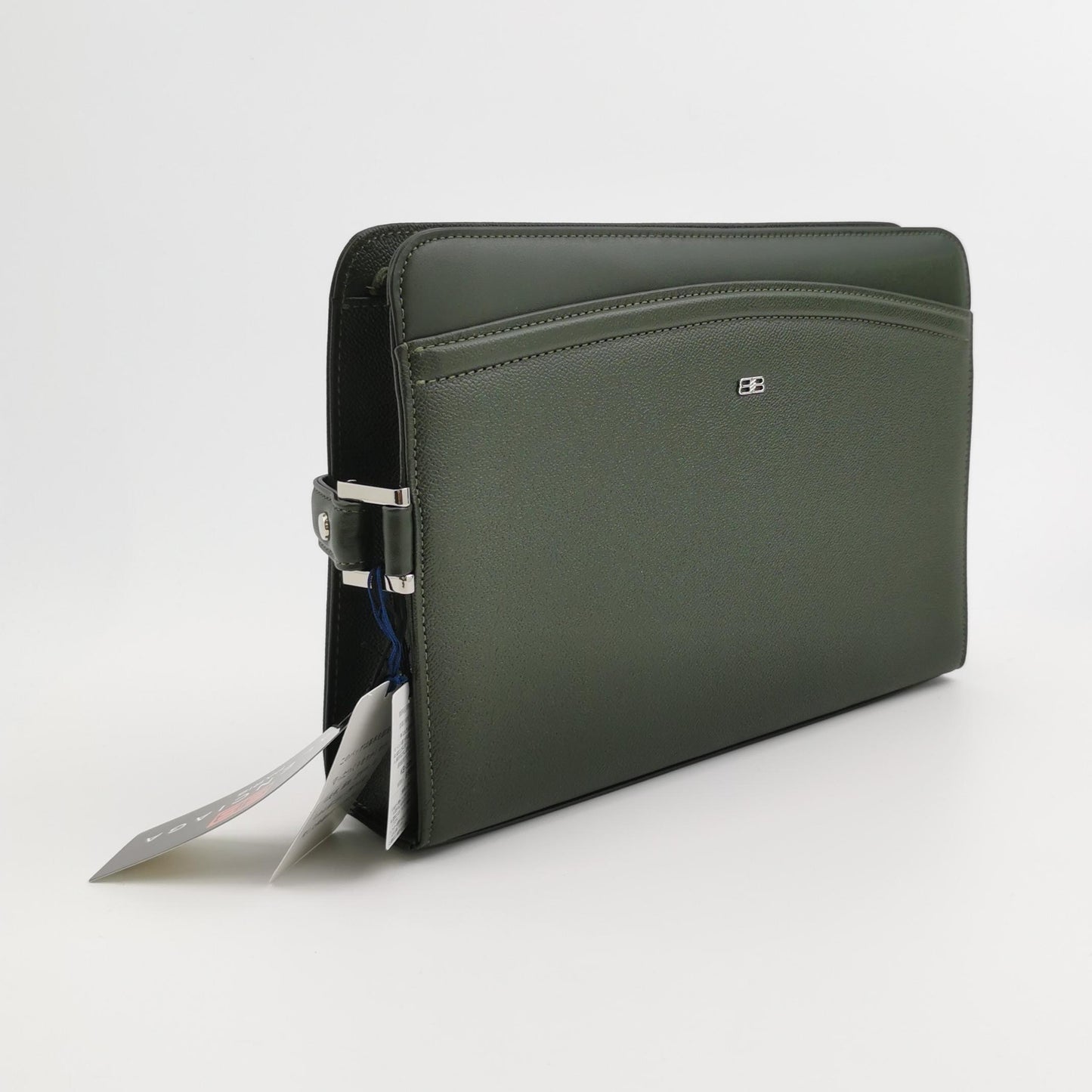 Balenciaga ACE Collab Calfskin Solid Vintage Clutch