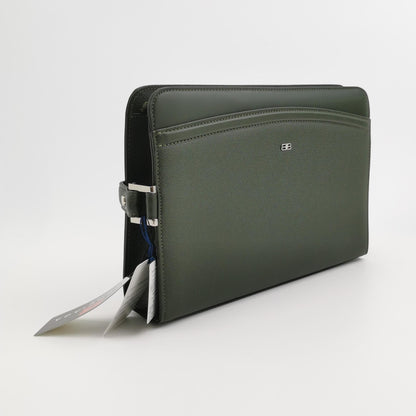 Balenciaga ACE Collab Calfskin Solid Vintage Clutch