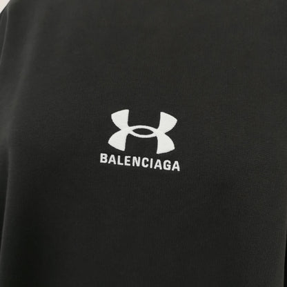 Balenciaga XS Black Logo Crewneck Sweatshirt