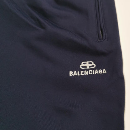 Balenciaga Cotton Logo Solid Pants M
