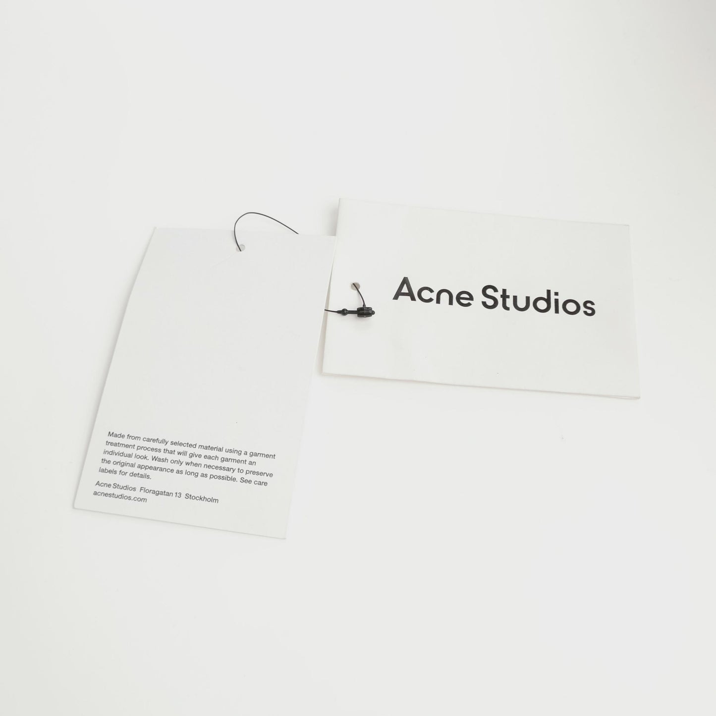 Acne Studios Cotton V-Neck Single-Breasted Padded Coat M