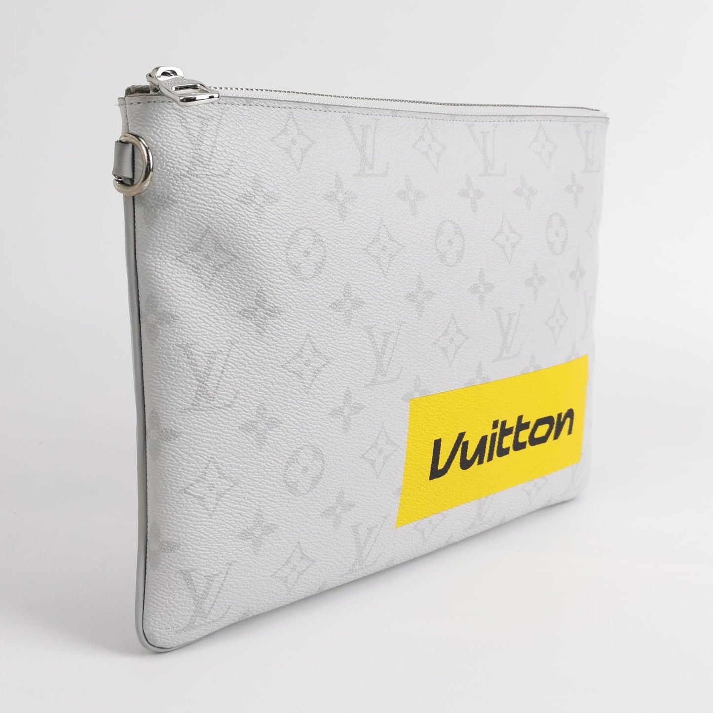 Louis Vuitton Pochette Voyage Gray Monogram Clutch