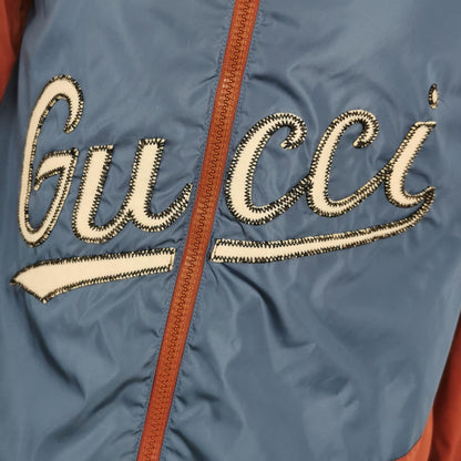 Gucci Two-Tone Hooded Jacket S Size