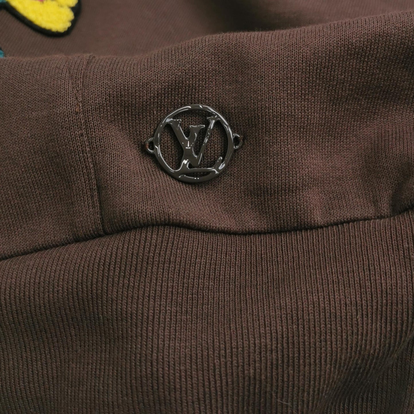 Louis Vuitton Brown Graphic Hoodie S