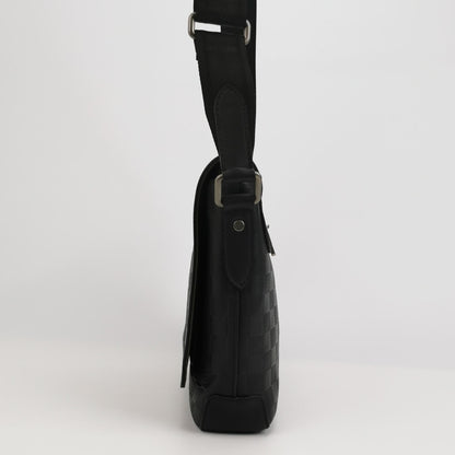 Louis Vuitton District Checkerboard Leather Crossbody Bag