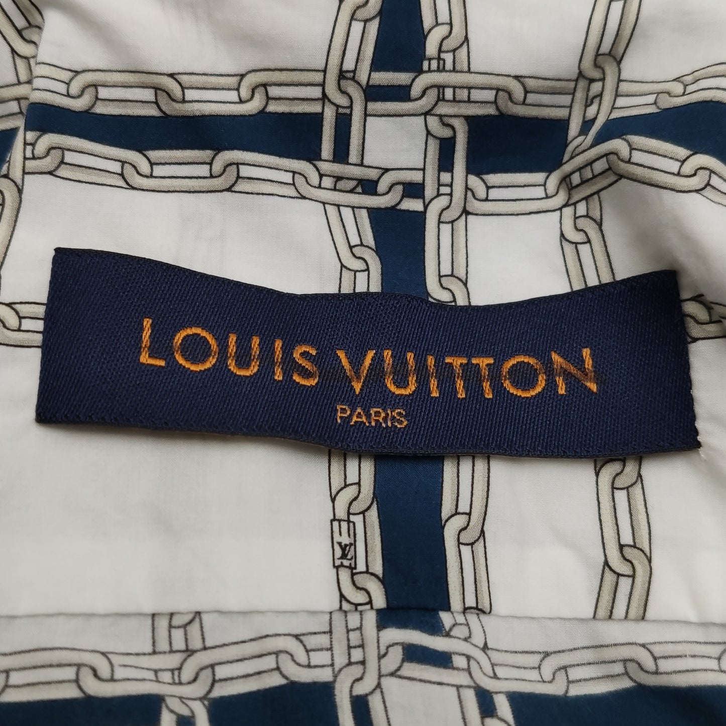 Louis Vuitton L Checkered Short-Sleeve Shirt