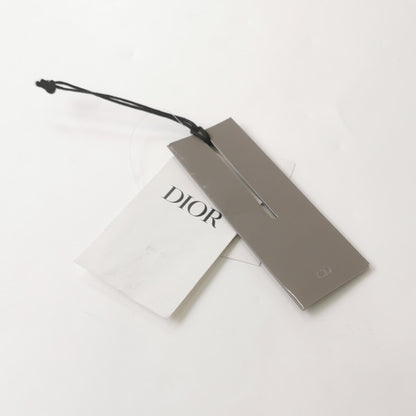 Dior Black Distressed V-Neck Wool Cashmere Sweater M