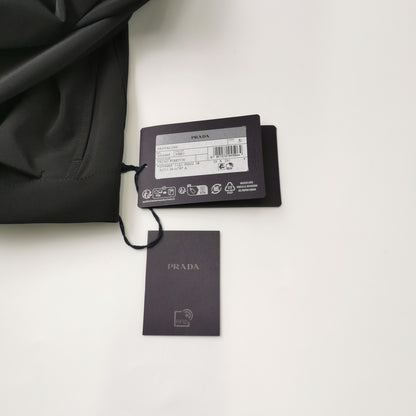 Prada Unused Solid Black Trousers L/50