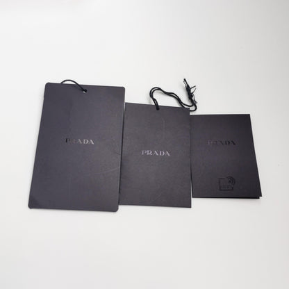 Prada Solid Collar Cotton Knit Shirt S