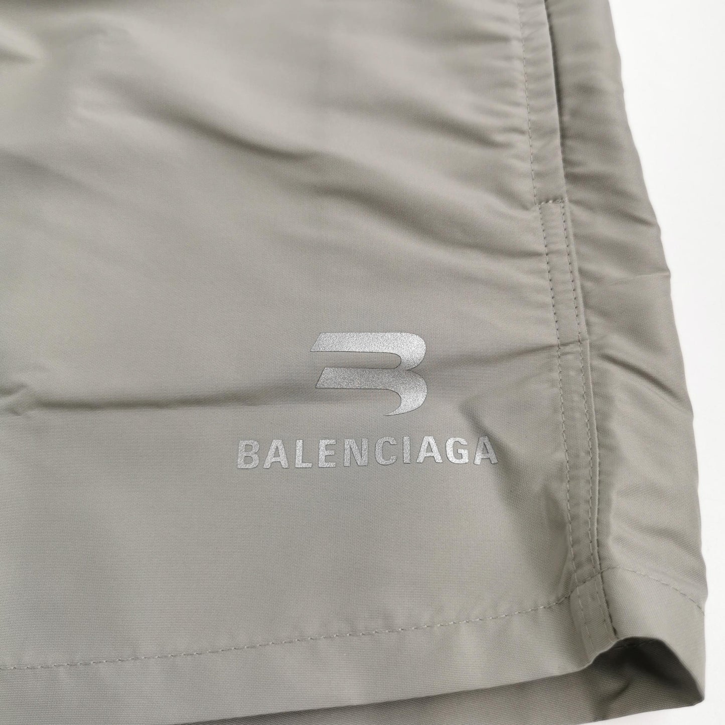 Balenciaga XS Solid Letter Logo Shorts
