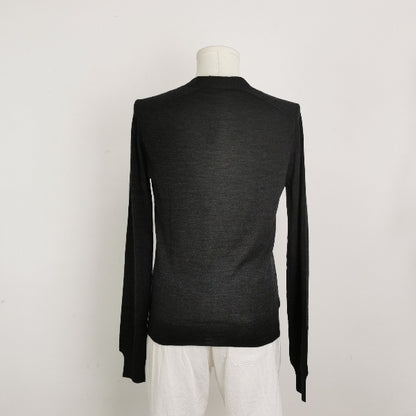 Balenciaga S V-Neck Single-Breasted Cardigan