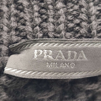 Prada Wool Solid Long Sleeve Cardigan L