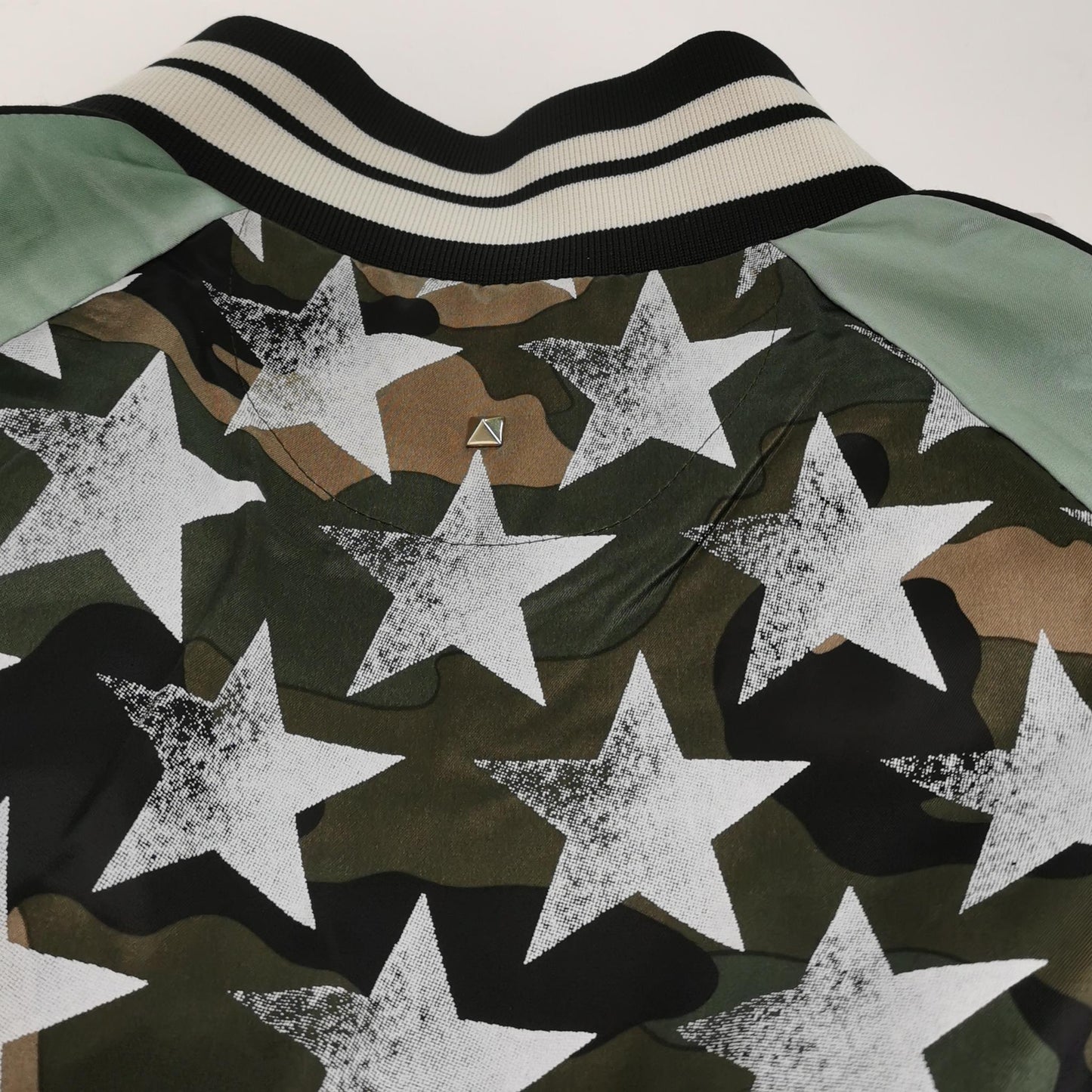 Valentino Camo Star Print Bomber Jacket