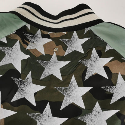 Valentino Camo Star Print Bomber Jacket