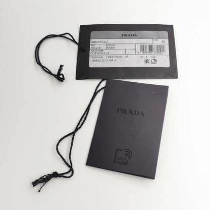 Prada M Cotton Solid Crew Neck Long Sleeve Sweater