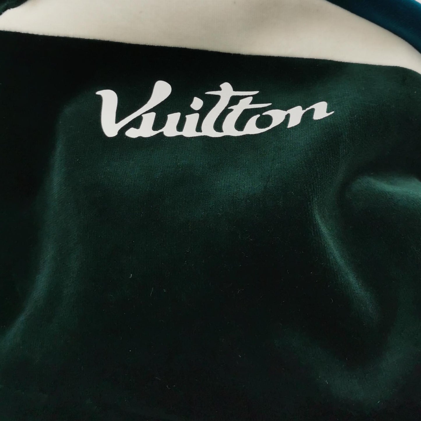 Louis Vuitton Logo Hooded Jacket M