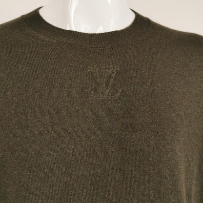 Louis Vuitton Cashmere-Silk Blend Long-Sleeve Sweater XL