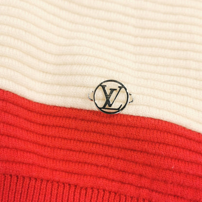 Louis Vuitton L Size Color Block Logo Sweater