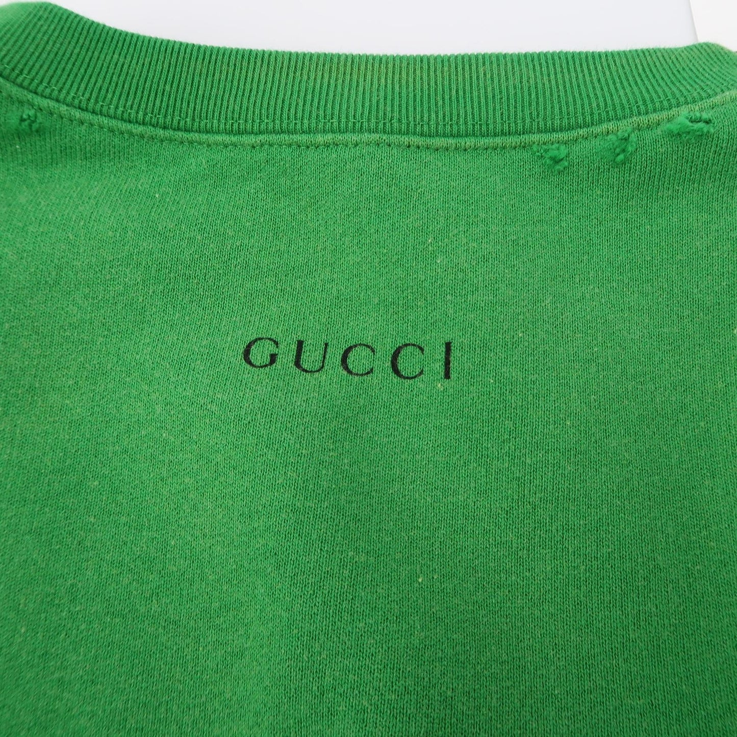 Gucci x Disney Donald Duck Print Green Sweatshirt XS