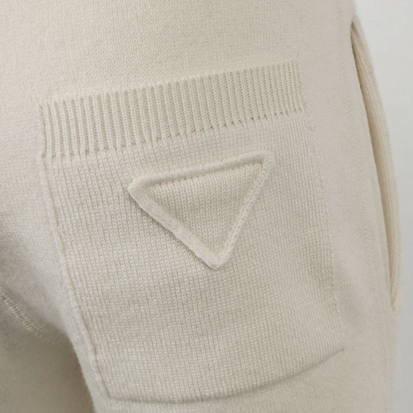 Prada M Beige Fitted Sweatpants