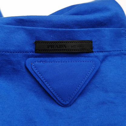Prada Blue Short-Sleeve Pocket T-Shirt S