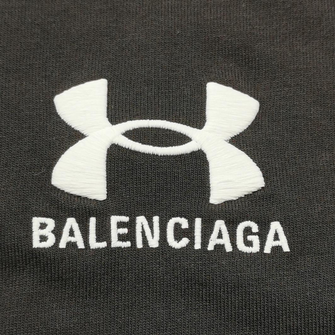 Balenciaga x Under Armour XS Logo Cotton T-Shirt