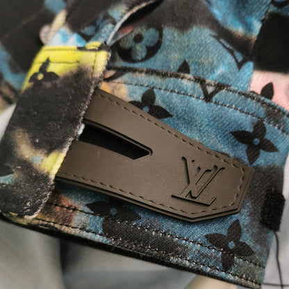 Louis Vuitton Monogram Cotton Long-Sleeve Shirt M