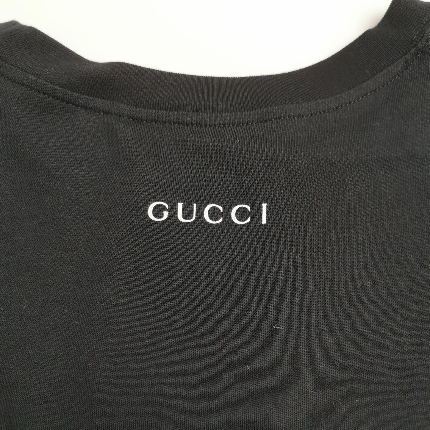 Gucci S Cotton Color-Block Letter Graphic T-Shirt