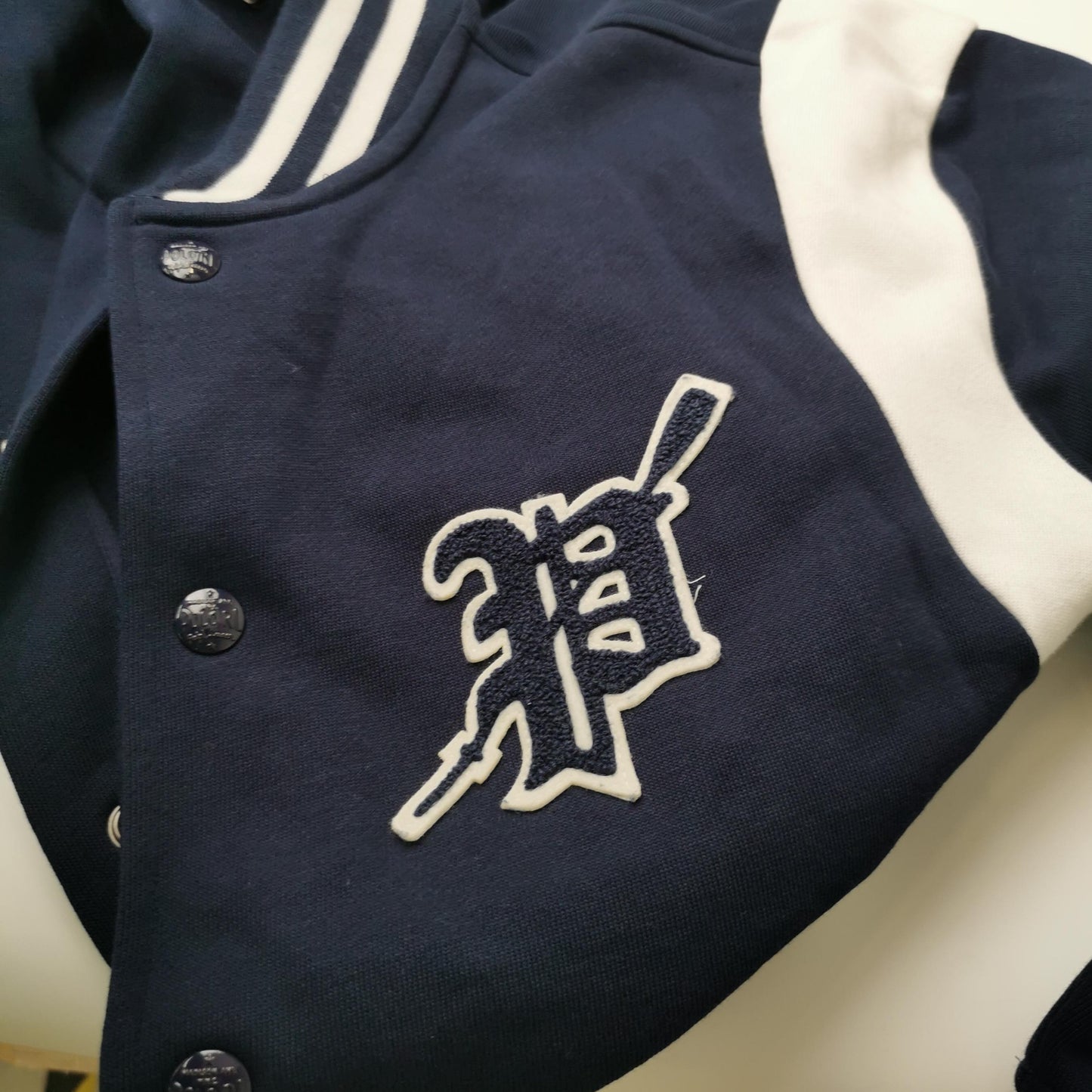 Polo Ralph Lauren S Cotton Color-Block Logo Varsity Jacket