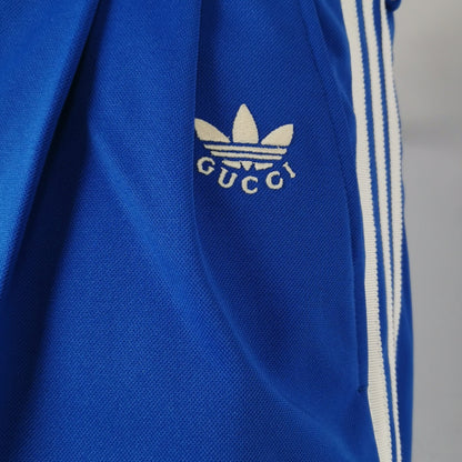 Gucci x Adidas Blue Logo Shorts XL