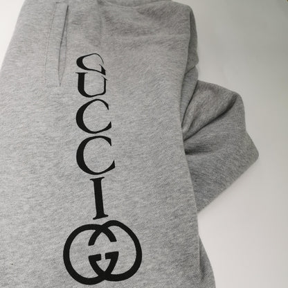 Gucci Cotton Letter Logo Drawstring Shorts M