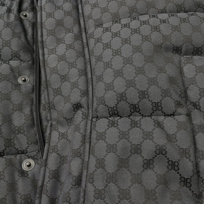 Balenciaga BB Monogram Cotton Puffer Vest XS