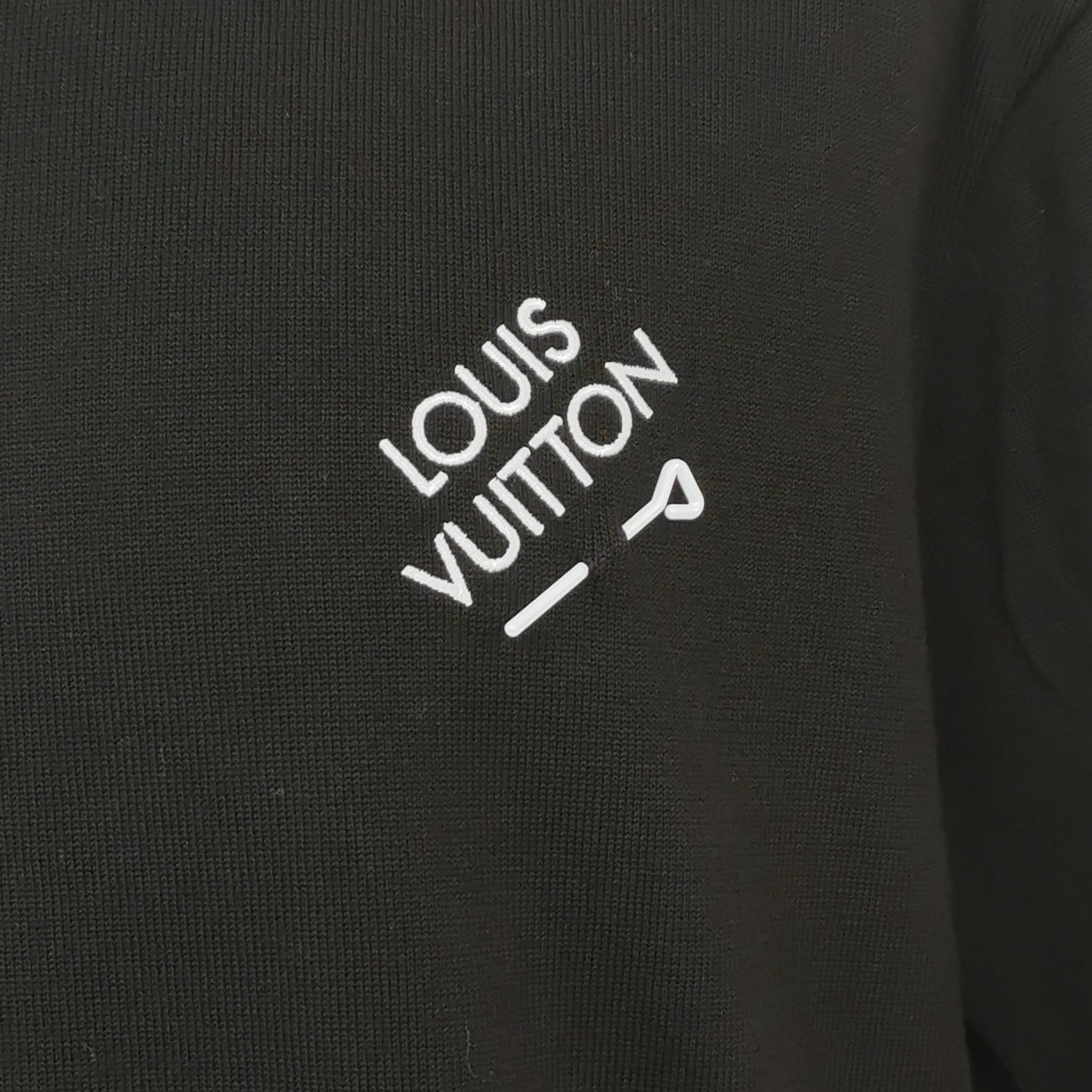 Louis Vuitton L Size Crewneck Logo T-Shirt