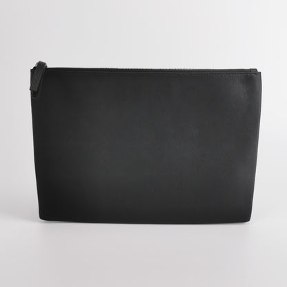 Balenciaga Everyday Leather Logo Clutch