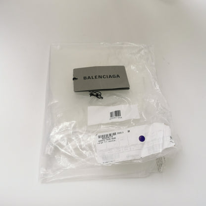 Balenciaga White Torch Logo Oversized Hoodie