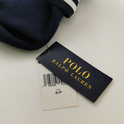 Polo Ralph Lauren S Cotton Color-Block Logo Varsity Jacket