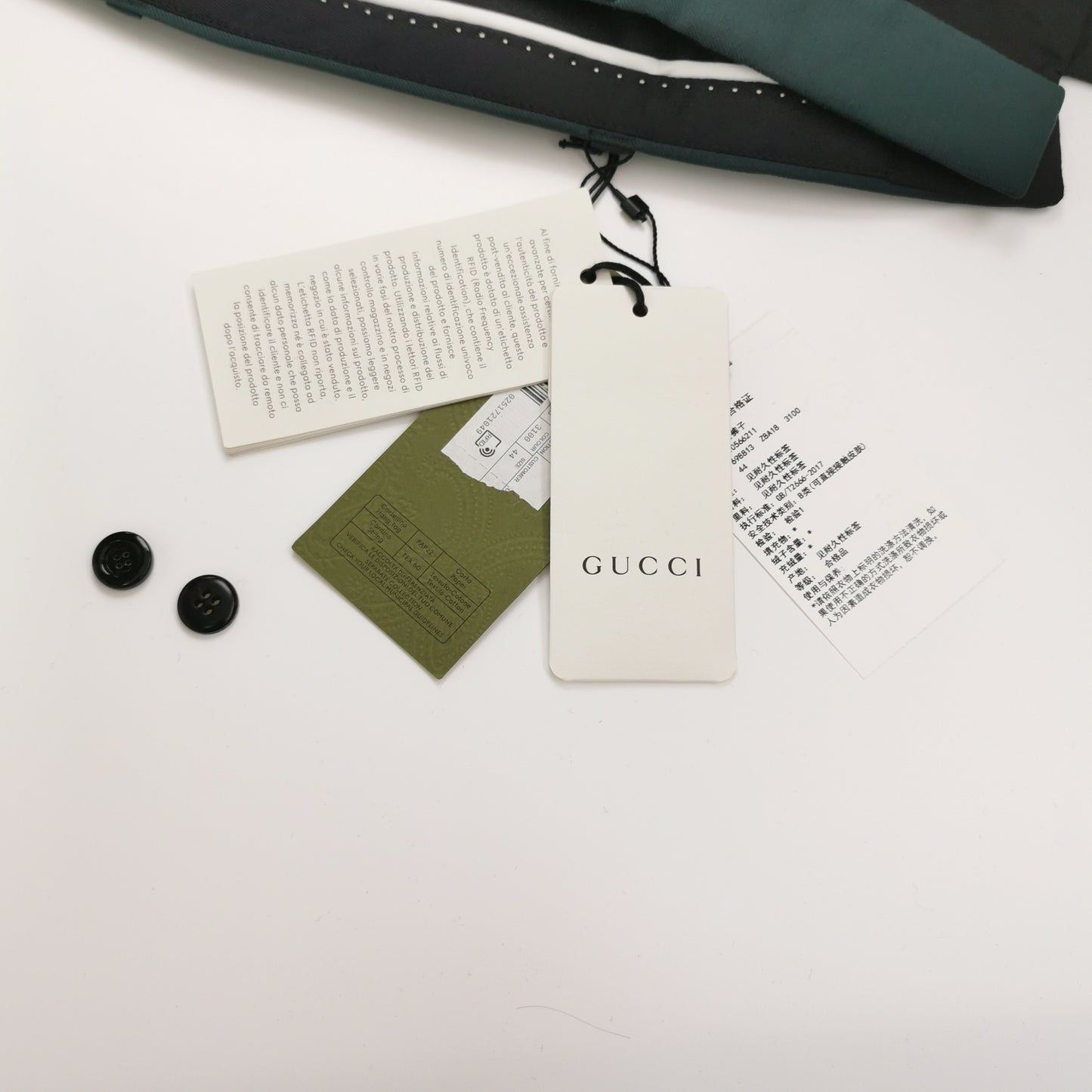 Gucci Wool Mohair Blend Double G Logo Trousers XS